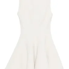 Хлопковое платье с пряжкой-аппликацией