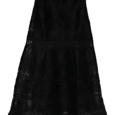 Юбка миди с цветочным принтом