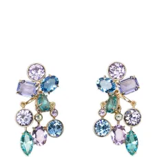 Серьги Gema с кристаллами