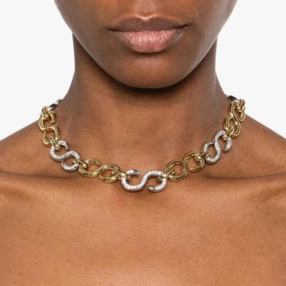 Колье Dextera с кристаллами