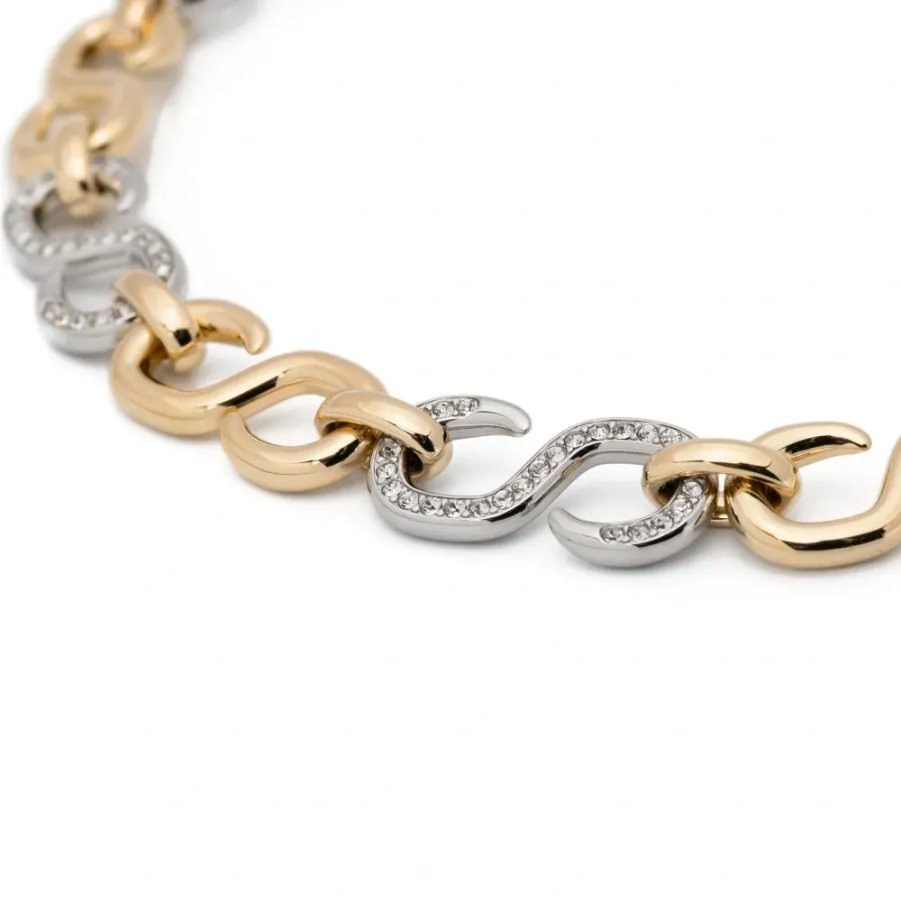 Колье Dextera с кристаллами