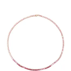 Теннисное колье Matrix с круглой огранкой