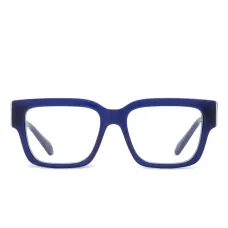 Очки в прямоугольной оправе с логотипом