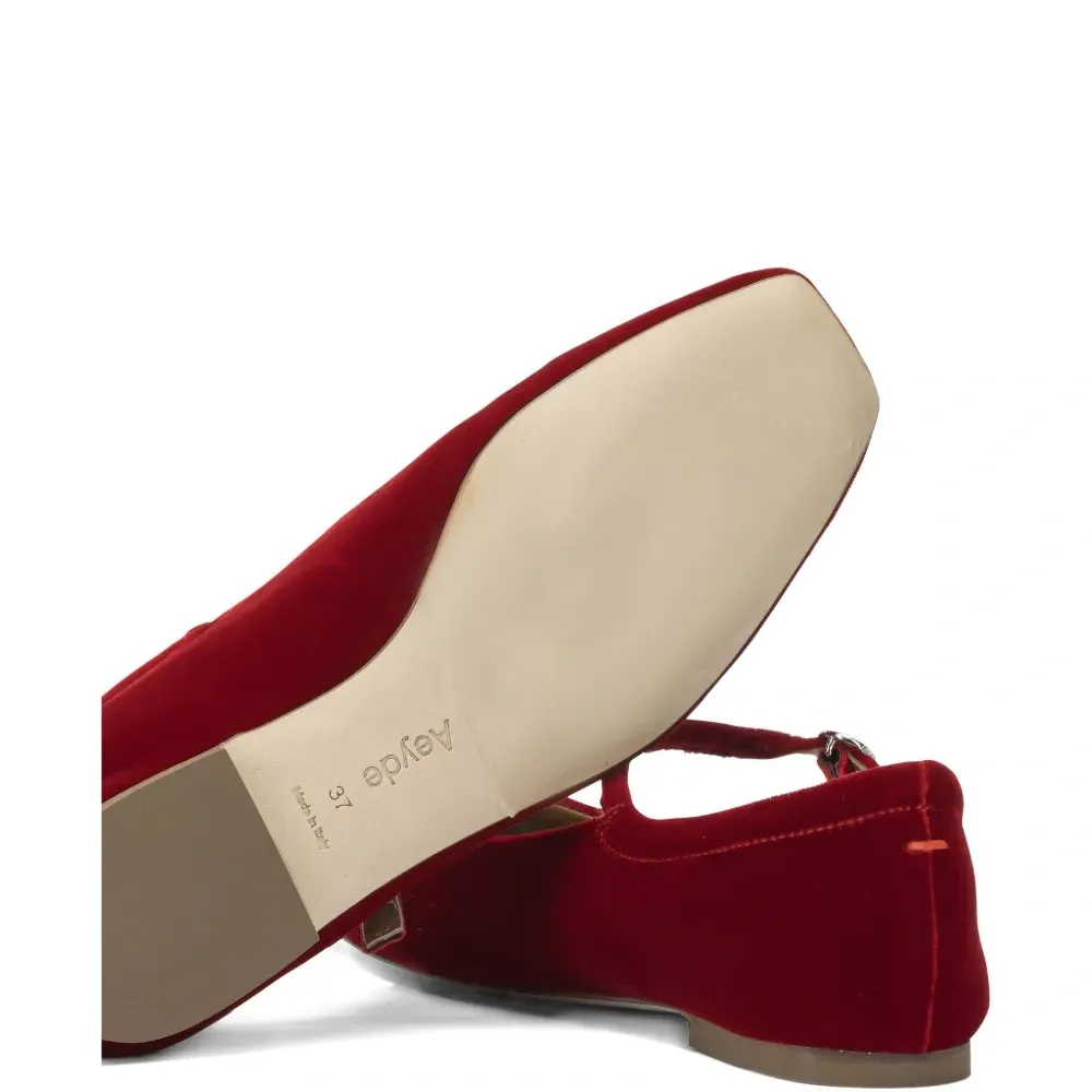 Бархатные балетки Uma Бархатные балетки Uma