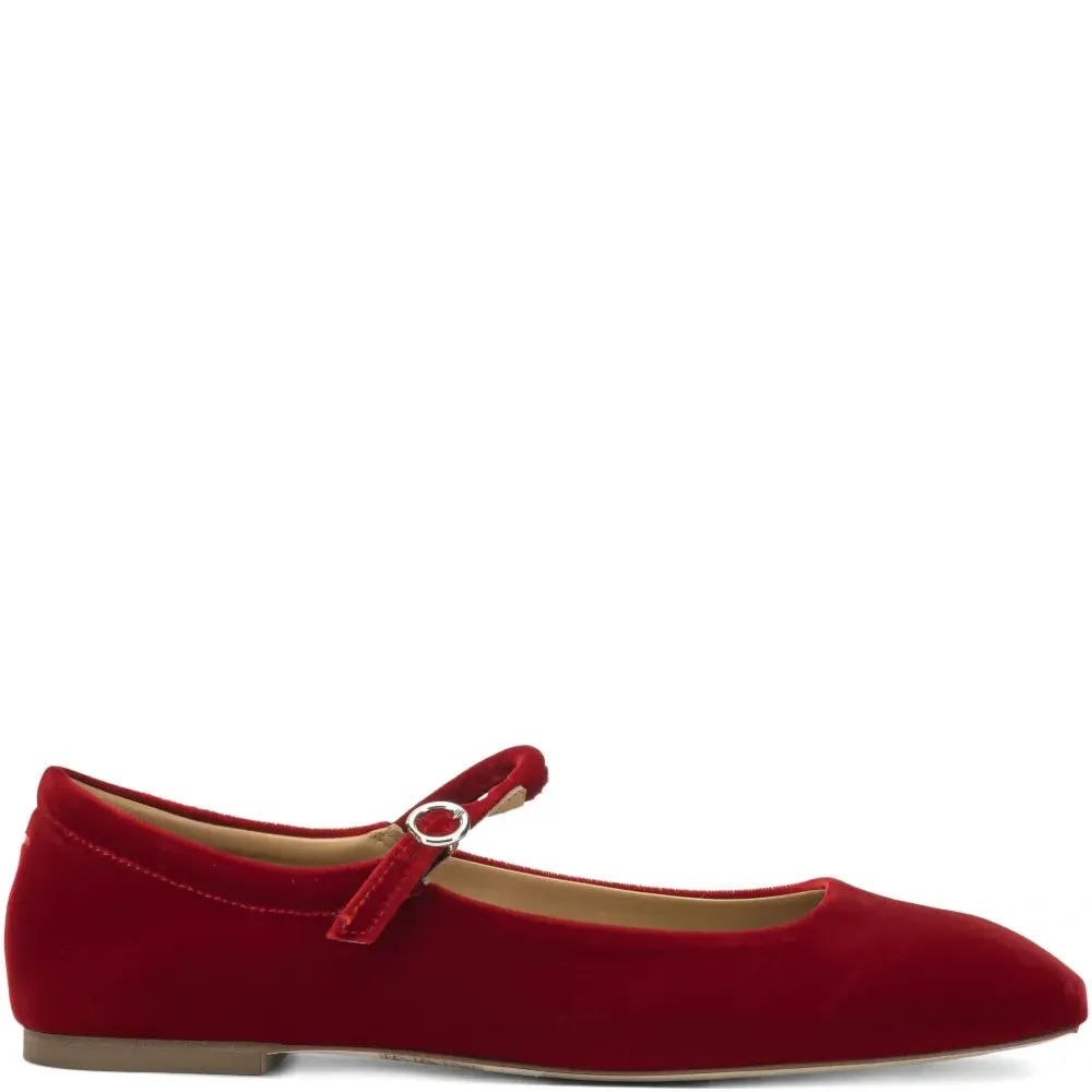 Бархатные балетки Uma Бархатные балетки Uma