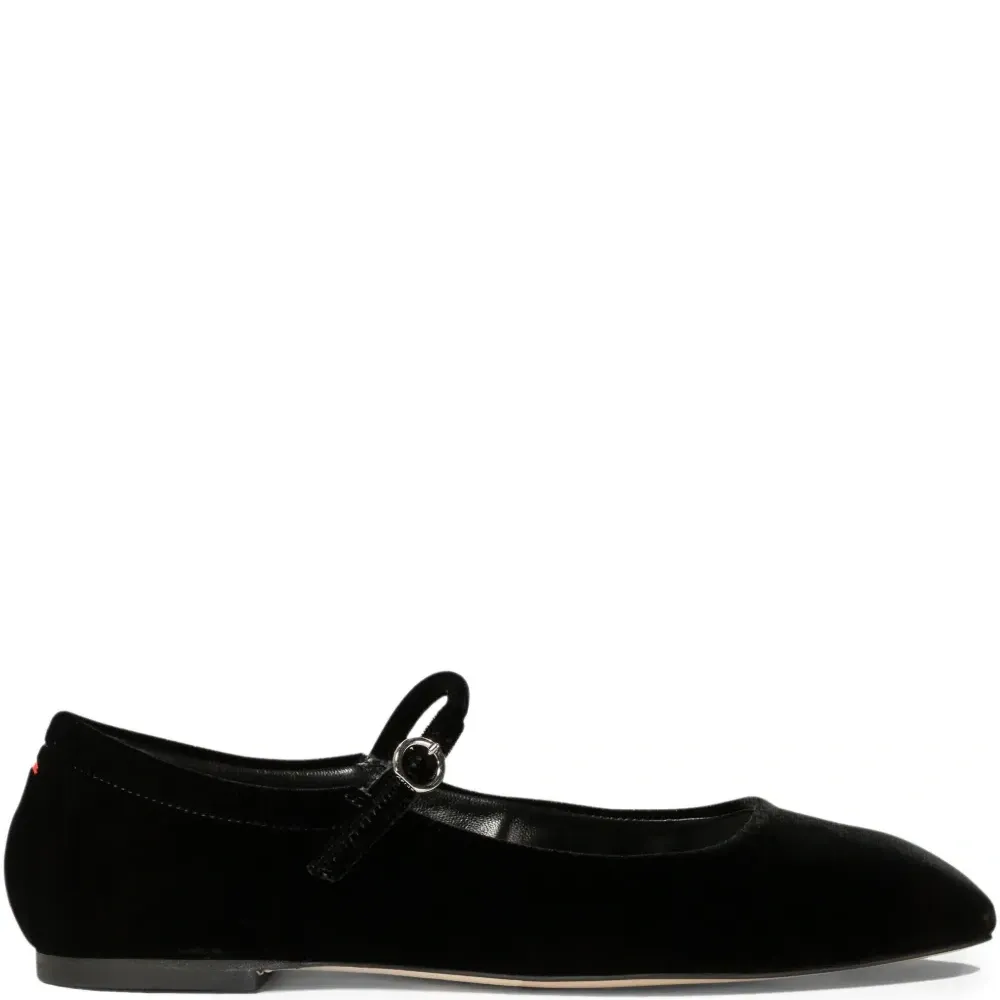 Бархатные балетки Uma