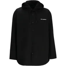 Куртка с капюшоном и логотипом Куртка с капюшоном и логотипом