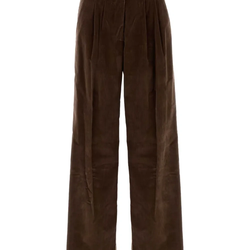 Вельветовые брюки палаццо Вельветовые брюки палаццо