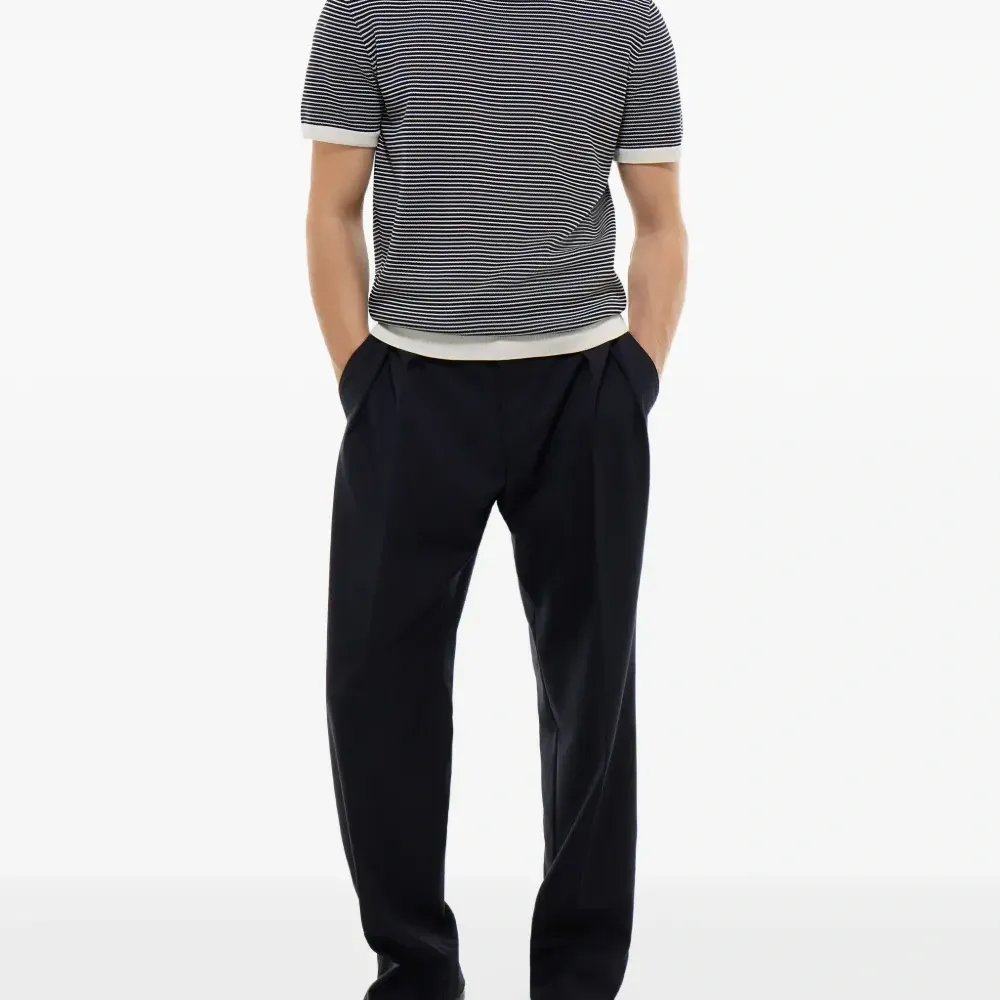 Футболка в полоску с короткими рукавами