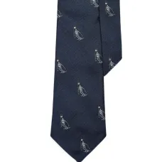 Шёлковый галстук с узором