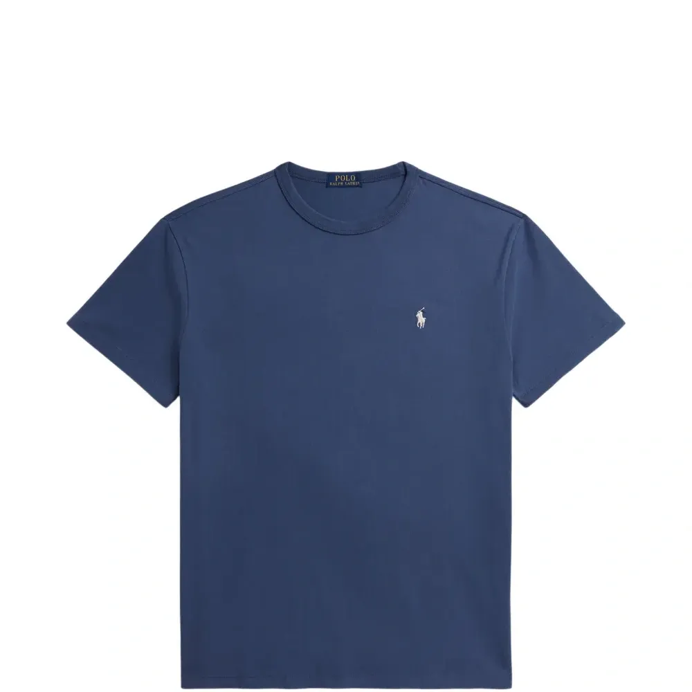 Футболка с логотипом и круглым вырезом