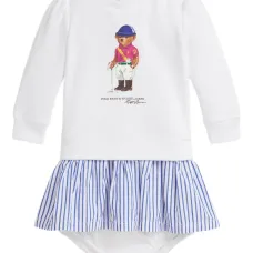Комплект Polo Bear из платья и блумеров