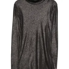 Топ с высоким воротником