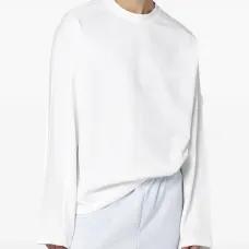 Футболка с длинными рукавами и круглым вырезом Футболка с длинными рукавами и круглым вырезом