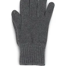 Перчатки с отделкой в рубчик Перчатки с отделкой в рубчик