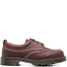 Кожаные лоферы Lowell с контрастной строчкой Кожаные лоферы Lowell с контрастной строчкой