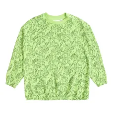 Толстовка Mini Leopard с круглым вырезом