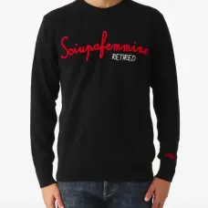 Свитер с круглым вырезом