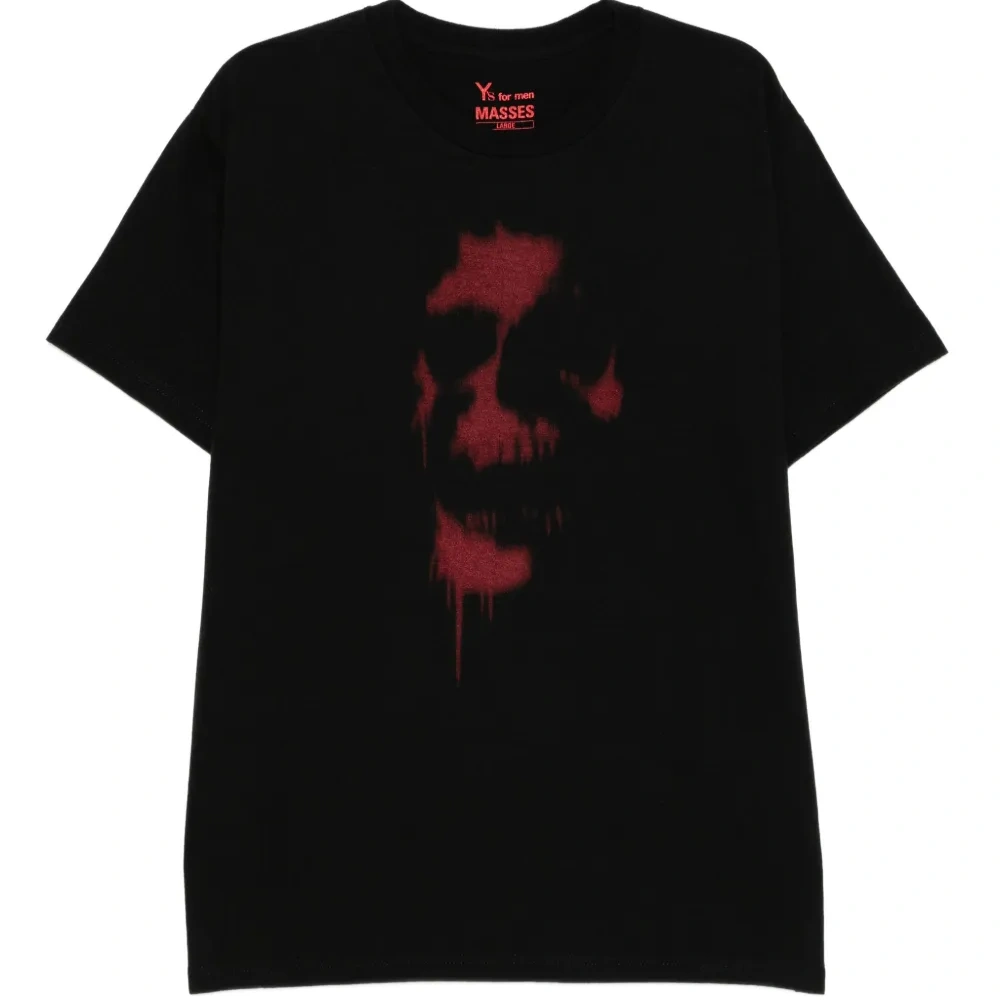 Футболка Y's for men с принтом из коллаборации с MASSES