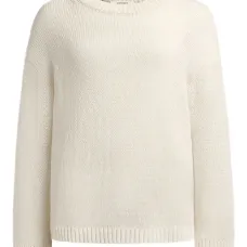 Свитер с круглым вырезом