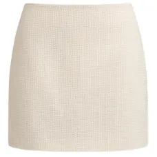 Фактурная юбка мини