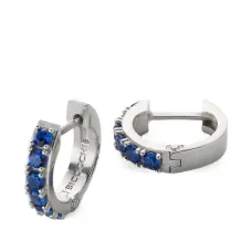 Декорированные серьги-кольца Декорированные серьги-кольца