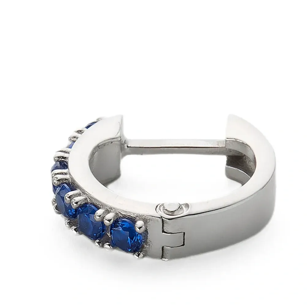 Декорированные серьги-кольца