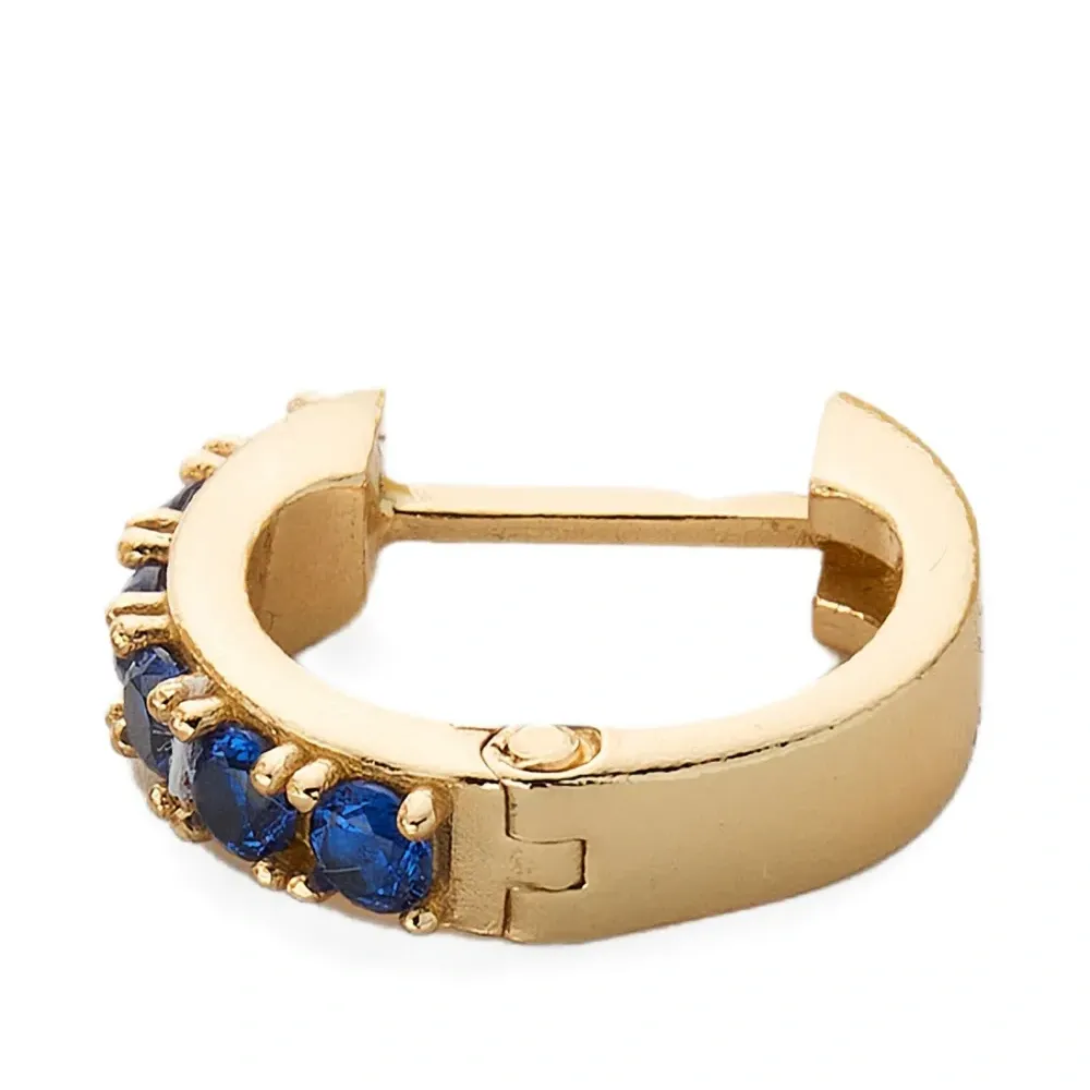 Декорированное серьга-кольцо