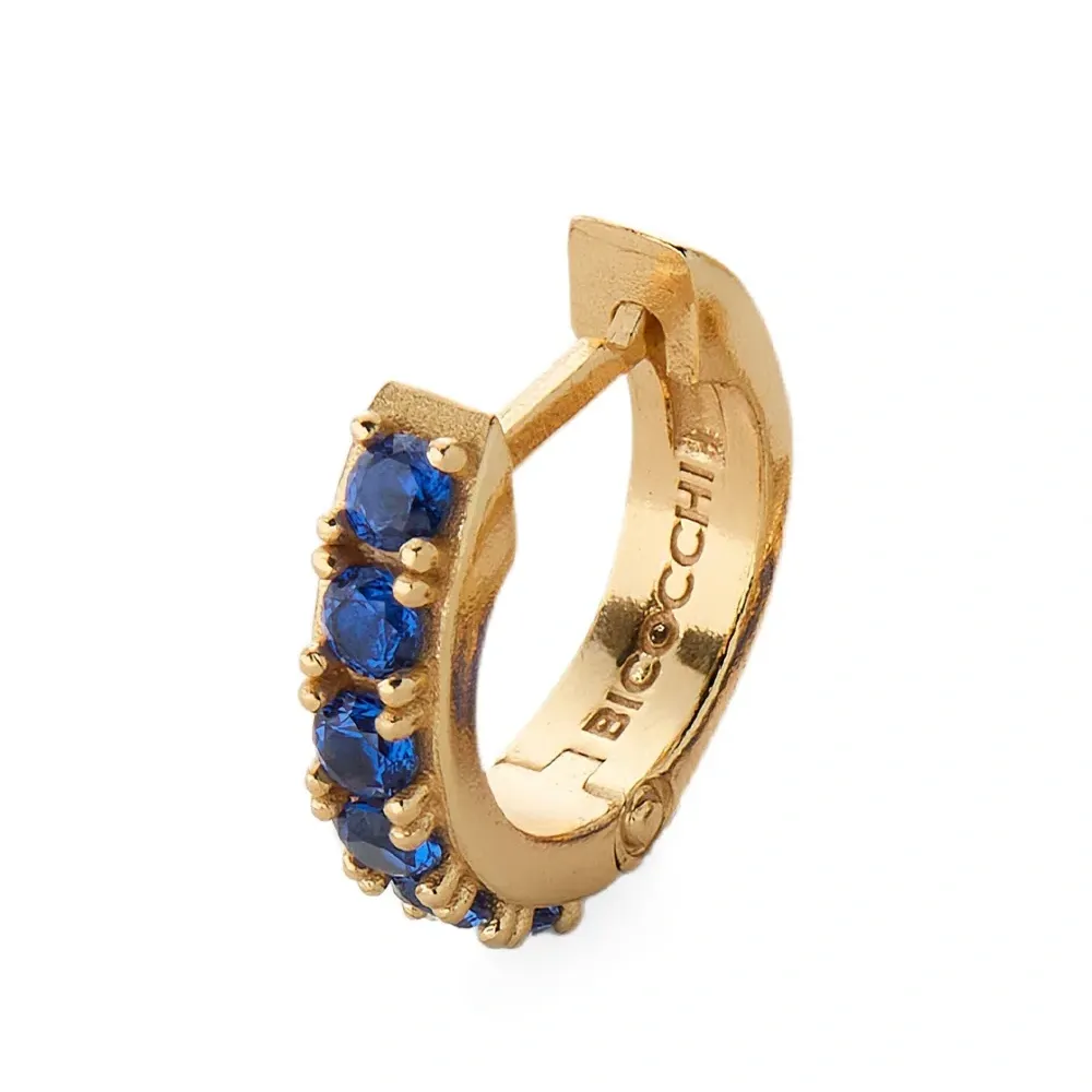 Декорированное серьга-кольцо