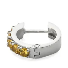 Декорированное серьга-кольцо