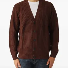 Кардиган с V-образным вырезом