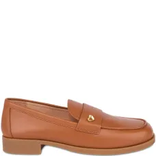 Лоферы с металлическим декором