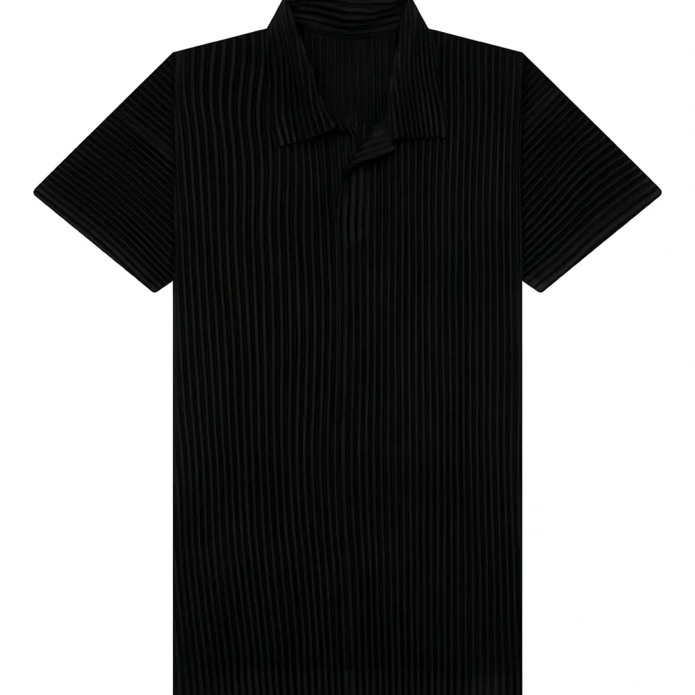 Плиссированная рубашка поло