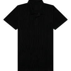 Плиссированная рубашка поло