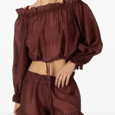 Пляжный комплект Luna с оборками