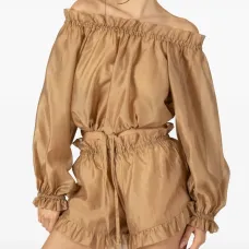 Пляжный комплект Luna с оборками