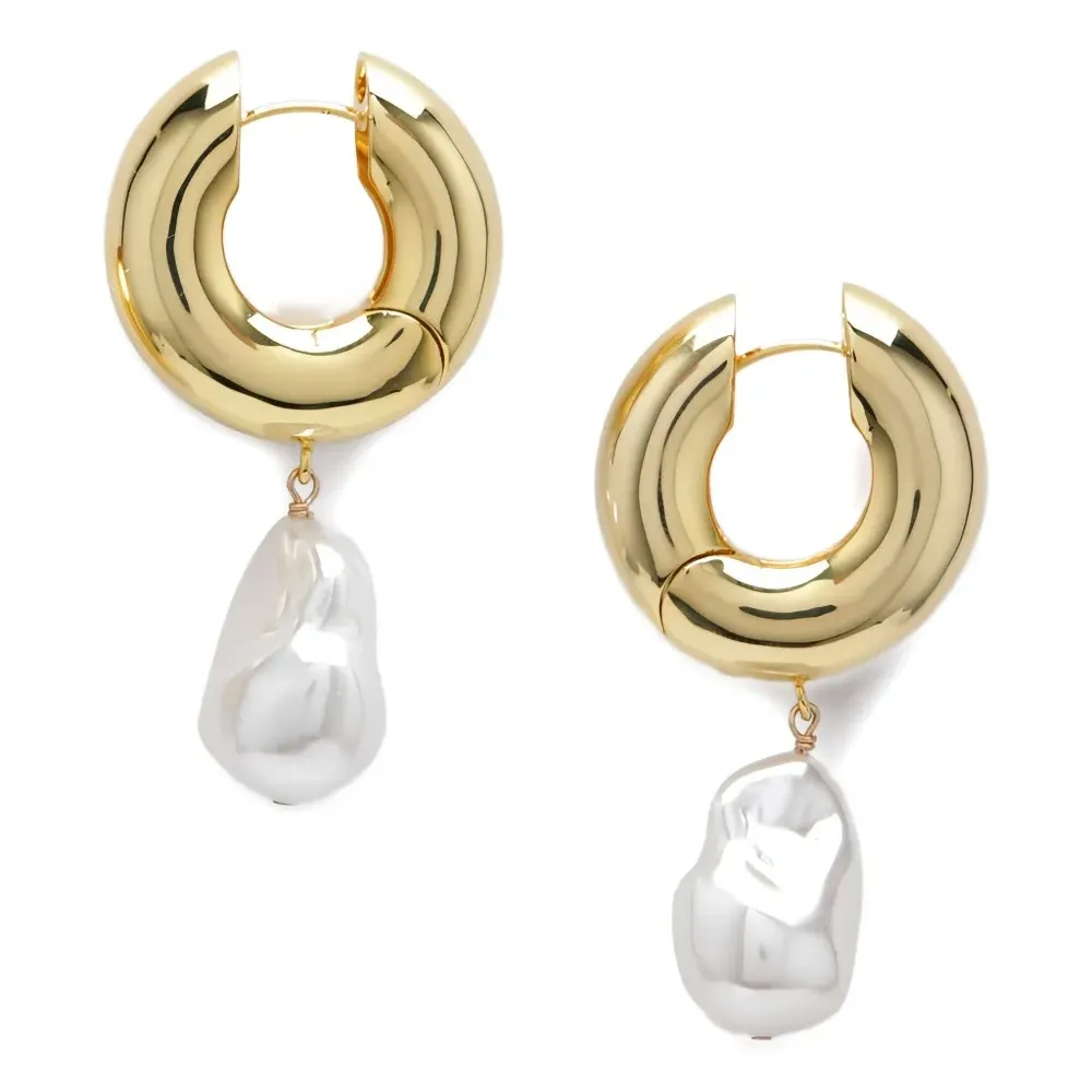 Серьга с жемчугом Серьга с жемчугом