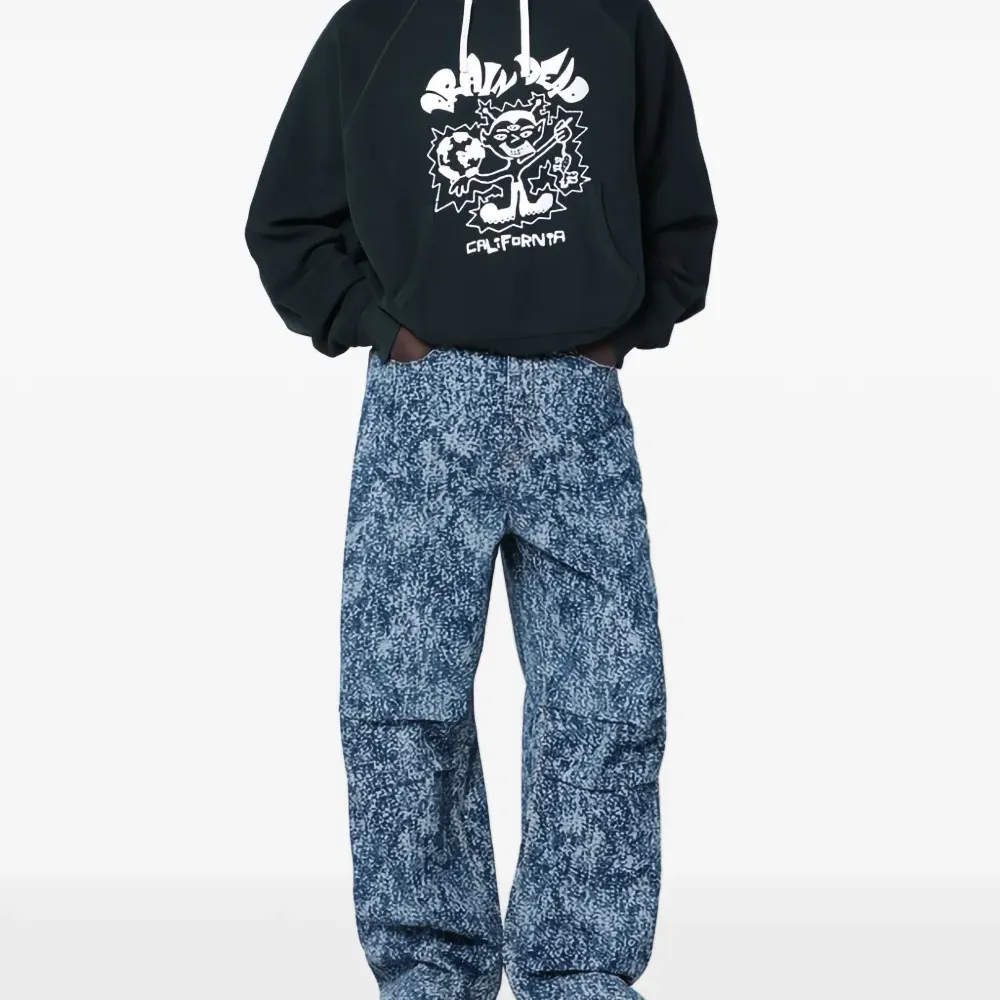 Худи с графическим принтом