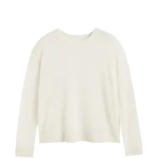 Свитер с круглым вырезом