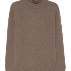 Джемпер с высоким воротником