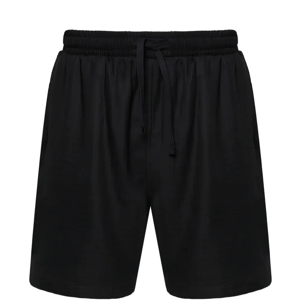 Спортивные шорты с поясом на кулиске