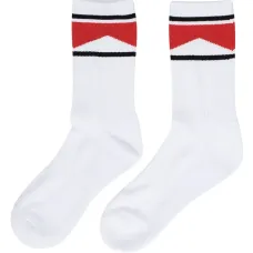 Носки с узором шеврон