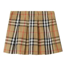 Плиссированная юбка в клетку