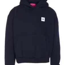 Худи с нашивкой-логотипом