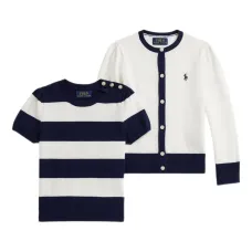 Комплект из кардигана и топа