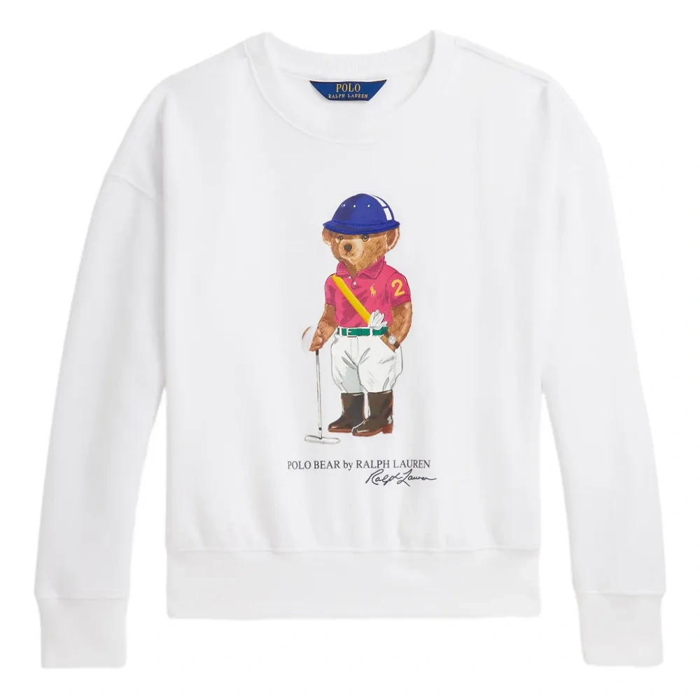 Флисовая толстовка с принтом Polo Bear