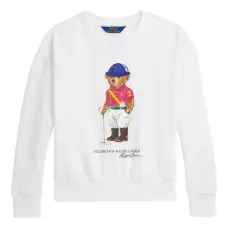 Флисовая толстовка с принтом Polo Bear Флисовая толстовка с принтом Polo Bear