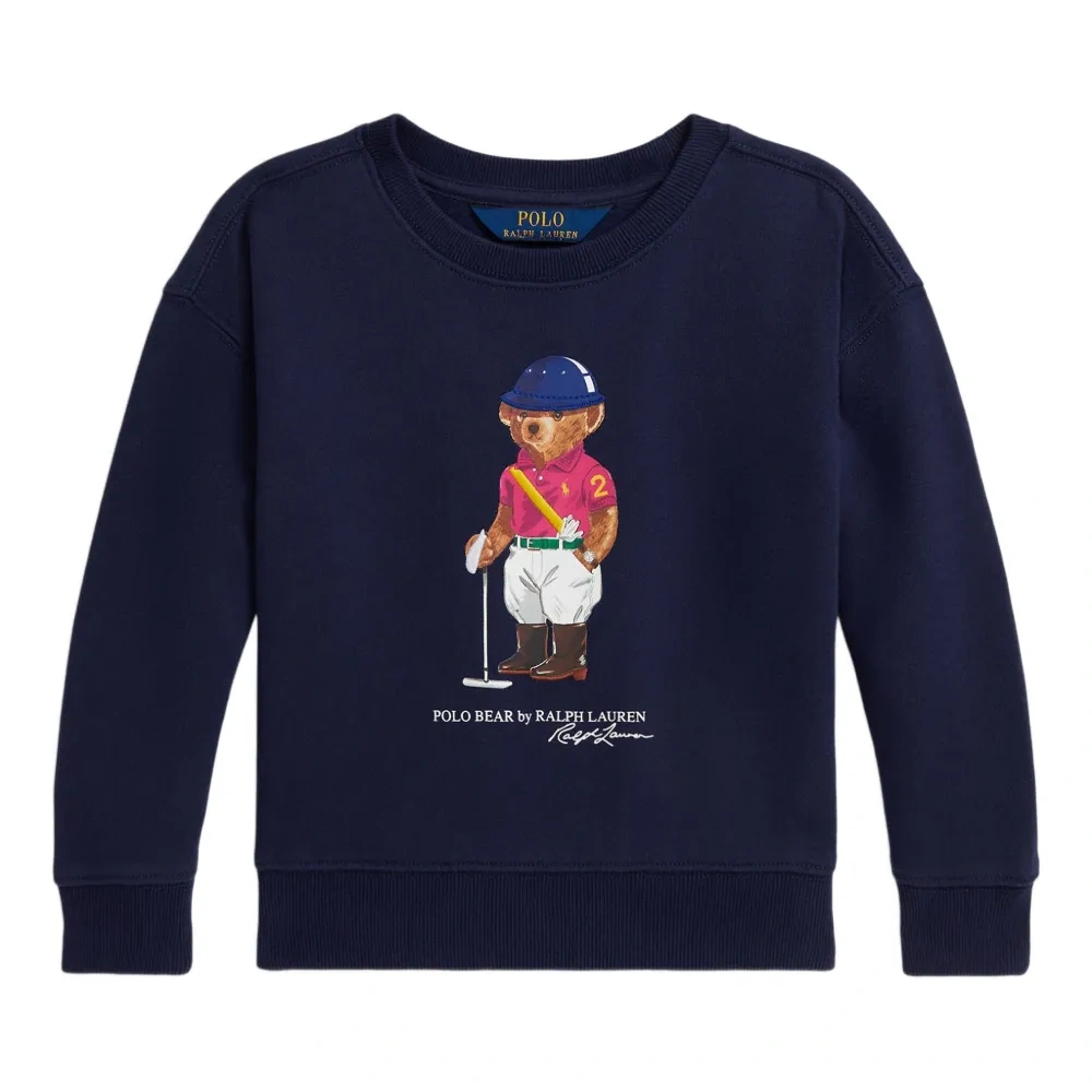 Флисовая толстовка с принтом Polo Bear