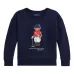Флисовая толстовка с принтом Polo Bear