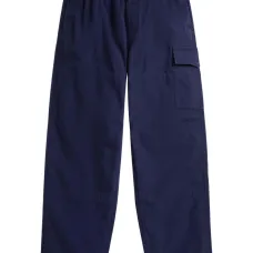 Брюки карго из канваса с вышивкой Брюки карго из канваса с вышивкой